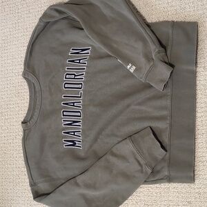 Worn GAP kids x Star Wars Mandalorian Sweatshirt